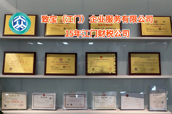 江门中大型企业代理记账主题配图